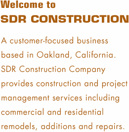 SDR Construction - Remodeling | Additions | Repairs
